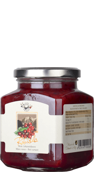 Ribisla Ribes rosso Composta di frutta Alpe Pragas 335g