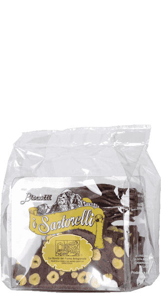 I Sartorelli Cacao e Nocciola Biscotti Le Bontà del Forno Artigianale 170g