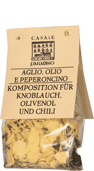 Aglio, olio e peperoncino Casale Paradiso 100g
