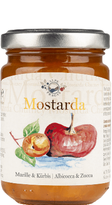 Albicocca e zucca mostarda Alpe Pragas 160g