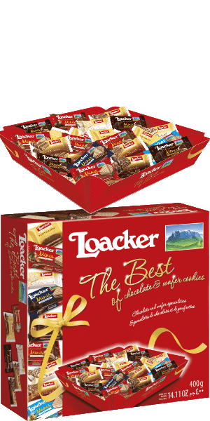 The Best of Chocolate &Wafer Cookies Loacker 400g