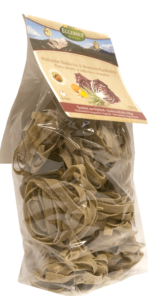 Eggerhof Südtiroler Radicchio & Rosmarin-Bandnudeln 330g