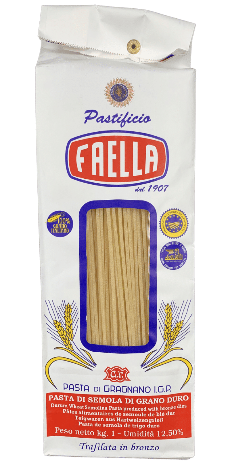 Spaghetti 1kg - Pastificio Faella Pasta di Gragnano IGP