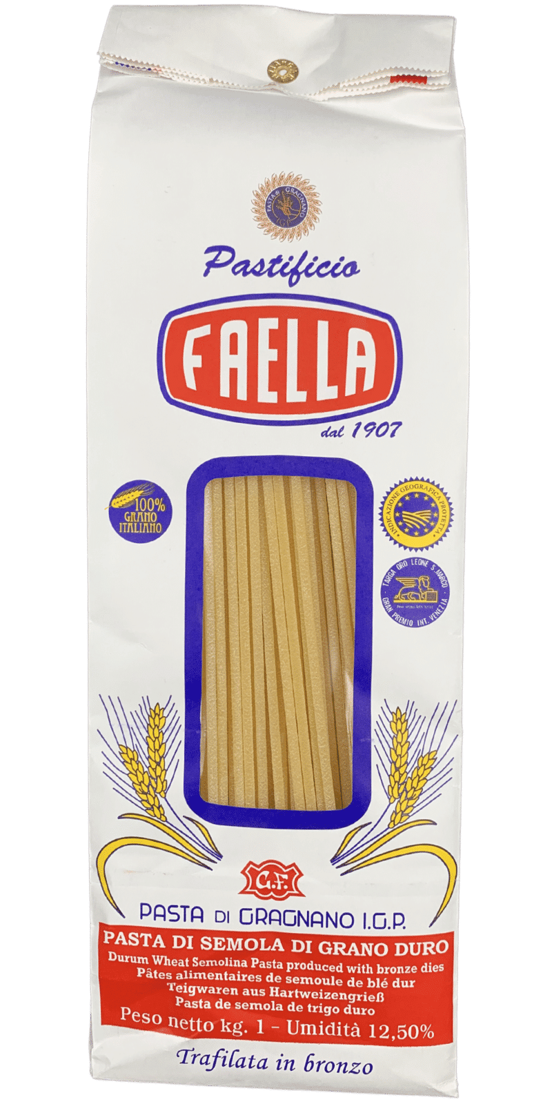 Spaghettoni 1kg - Pastificio Faella Pasta di Gragnano IGP