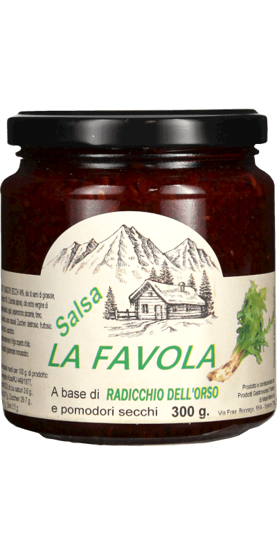 Masé Mario Salsa La Favola mit Radicchio dell' Orso 300g
