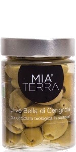 Olive bella di cerignola denocciolata BIO Mia Terra