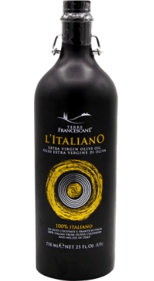 L'Italiano Olivenöl Olio Extra Vergine di Oliva Tonflasche Terre Francescane 750ml