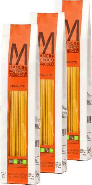 Mancini Spaghetti Pasta 3x500g