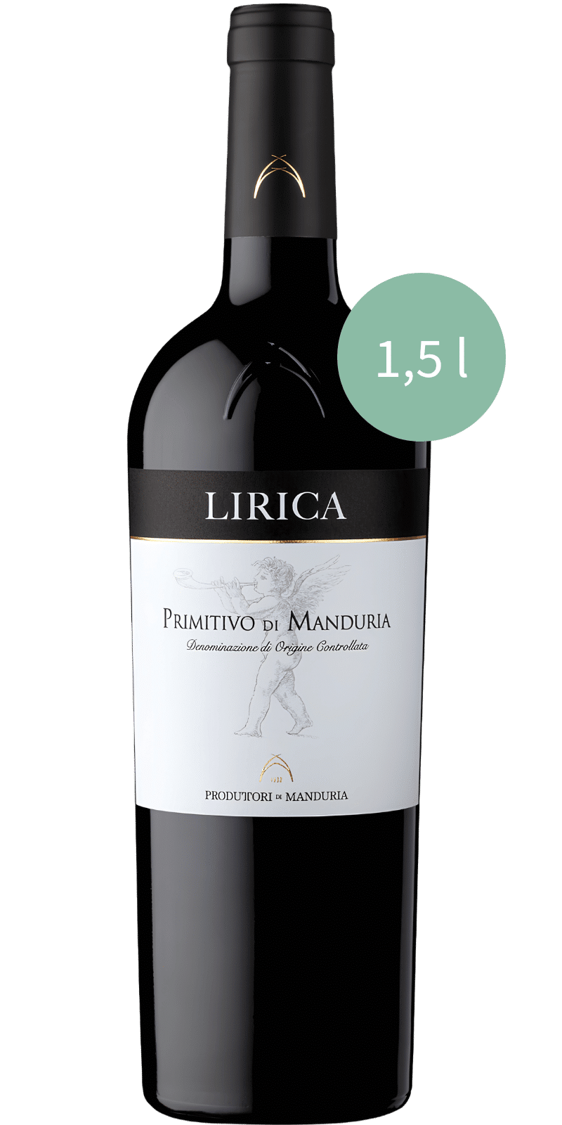 Lirica Primitivo di Manduria DOC 1,5L MAGNUM - Produttori di Manduria
