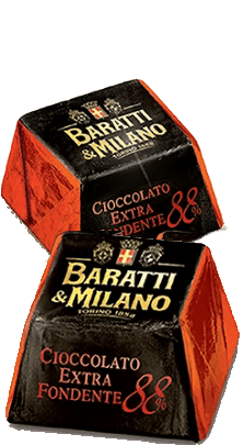 Cioccolatini Extra Fondente Edelbitter 88% Baratti & Milano 500g Sparpaket