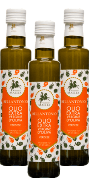 Oleificio Mallia Olio Extra Vergine di Oliva Bellantonio 3x 250ml