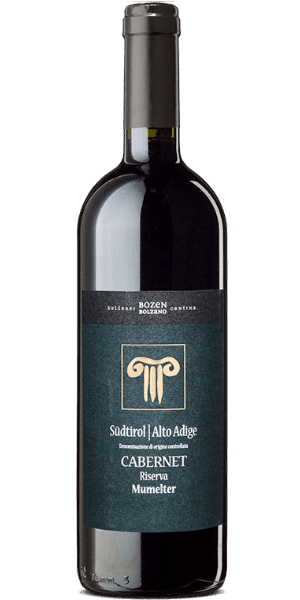 Alto Adige Cabernet DOC Riserva Mumelter Cantina Bolzano
