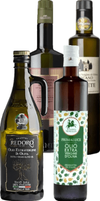 Olivenöl Paket "Milde Olivenöl-Selektion" 4x500ml