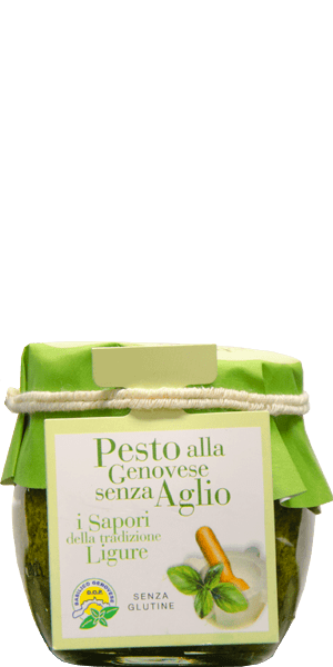 I Sapori della Tradizione Ligure Pesto Genovese Senza Aglio (ohne Knoblauch) 90g