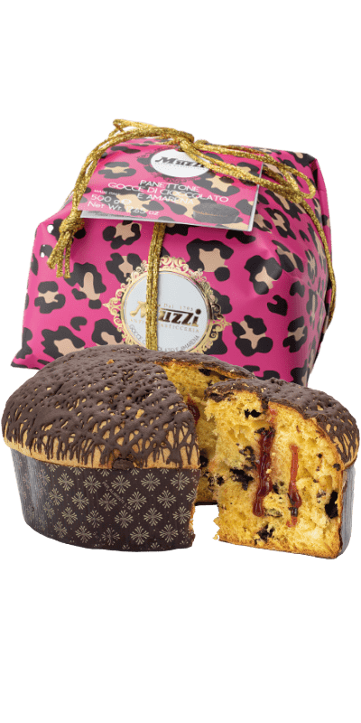 Muzzi Panettone Gocce di Cioccolato e Amarena 500g