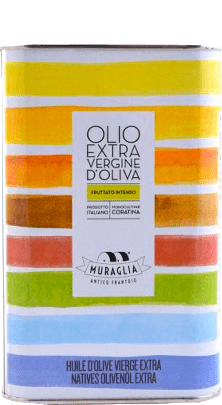 Olio Extra Vergine Fruttato Medio Lattina Arcobaleno Frantoio Muraglia