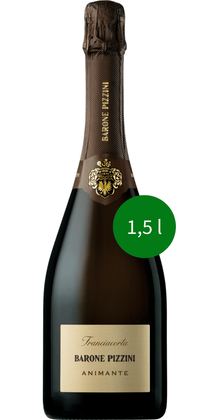 Animante Franciacorta DOCG Dosaggio Zero 1,5 L MAGNUM - Barone Pizzini