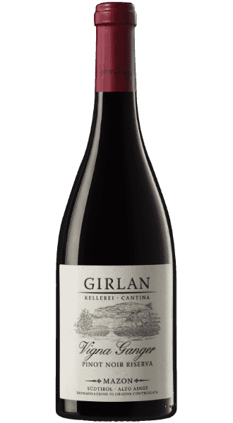 Alto Adige Pinot Nero DOC Riserva Vigna Ganger Cantina Girlan