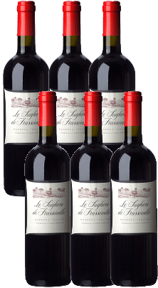 6 Flaschen - Le Sughere di Frassinello Rosso Toscana DOP Rocca di Frassinello