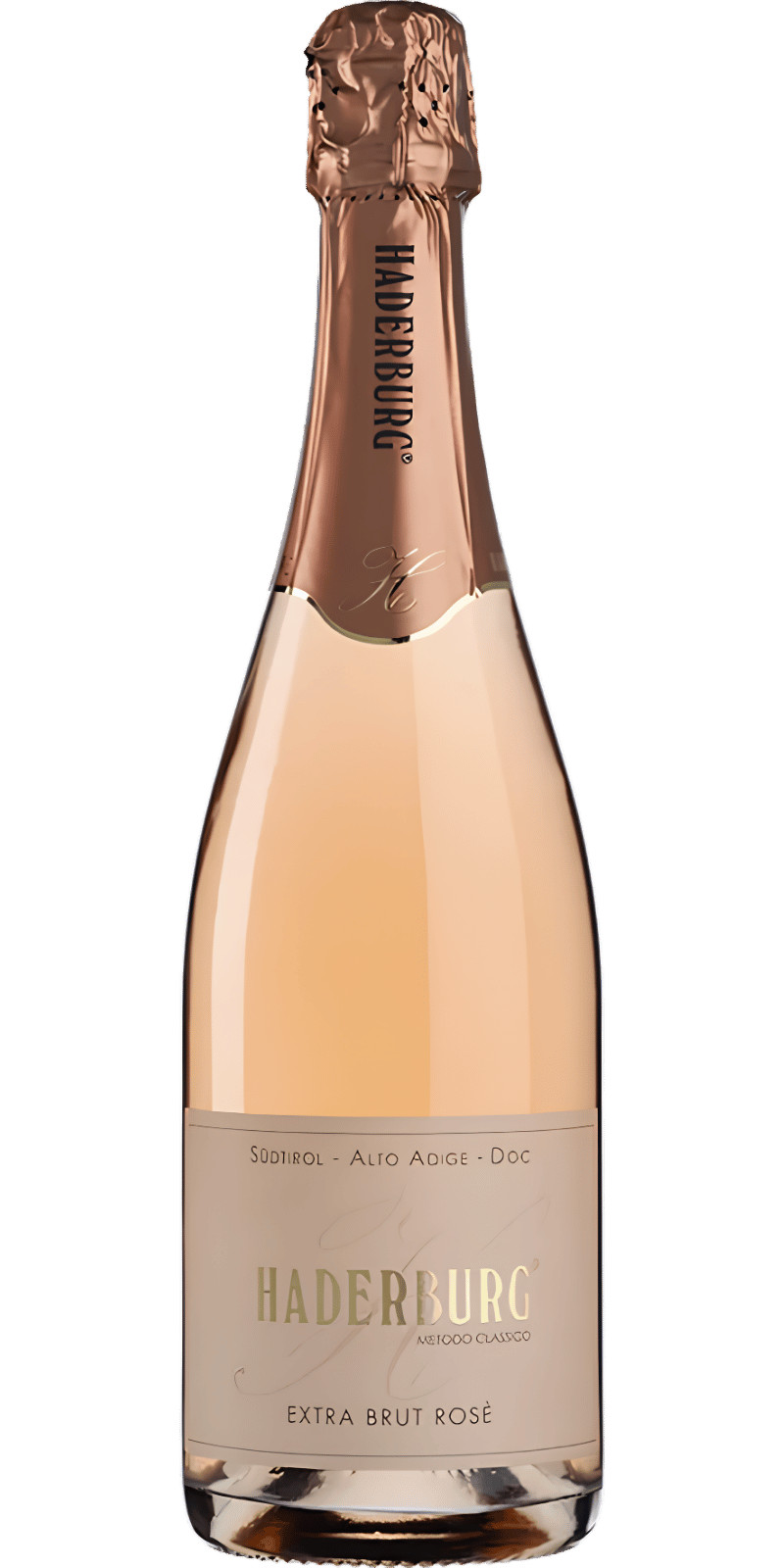 Südtiroler Sekt DOC Extra Brut Rosè Haderburg - 0,75 L / 2026 Südtiroler Sekt DOC Extra Brut Rosè Haderburg - 0,75 L / 2026