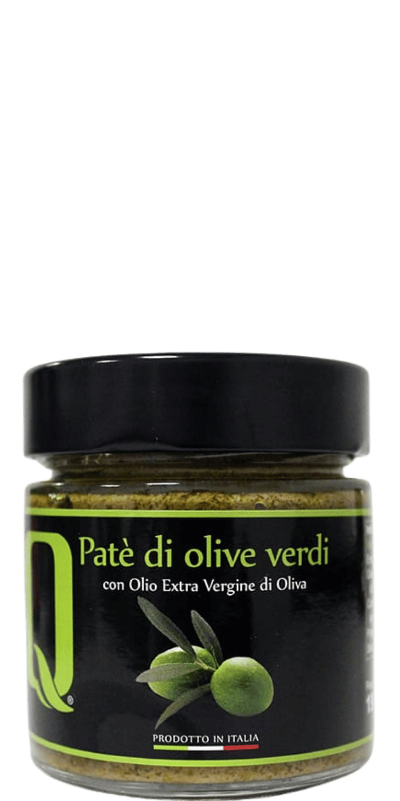 Pate' aus grünen Oliven - Quattrociocchi - 190 g Pate' aus grünen Oliven - Quattrociocchi - 190 g