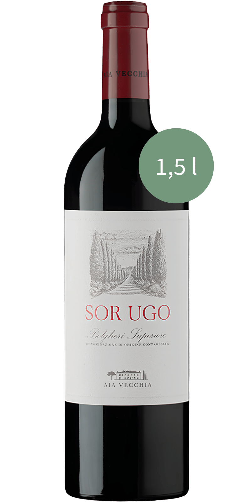 Aia Vecchia Sor Ugo Bolgheri Rosso Superiore - 1,5 L / 2022