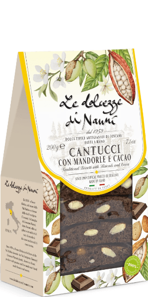 Dolcezze di Nanni Cantucci Mandorle e Cacao - 200 g