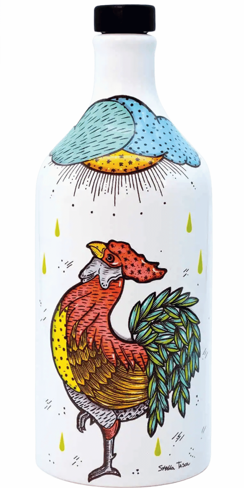 Frantoio Muraglia Fruttato Intenso Olio Extra Vergine di Oliva - Tonkrug Gallo - 0,5 L Frantoio Muraglia Fruttato Intenso Olio Extra Vergine di Oliva - Tonkrug Gallo - 0,5 L