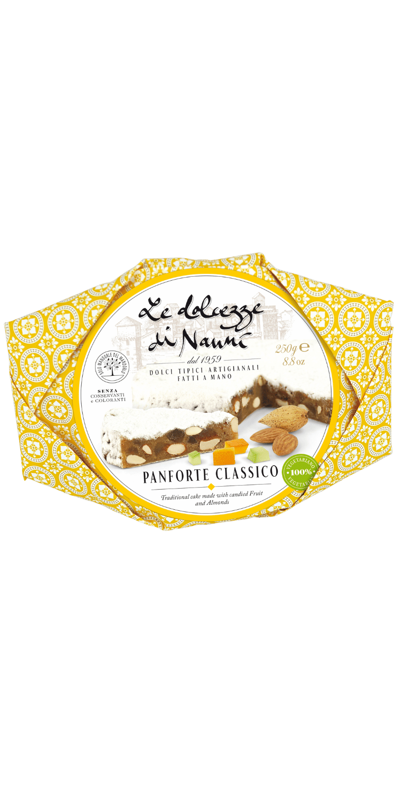 Panforte Classico 250g - Le Dolcezze di Nanni - 250 g / Ohne Jahrgang
